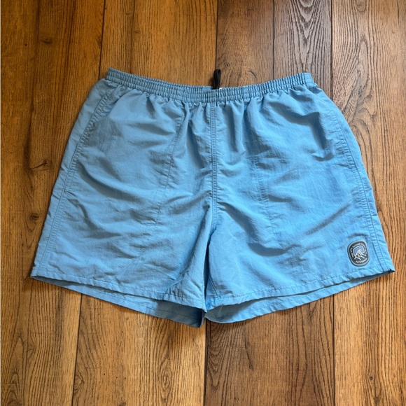 Patagonia Light Blue Shell Shorts - Picture 1 of 3